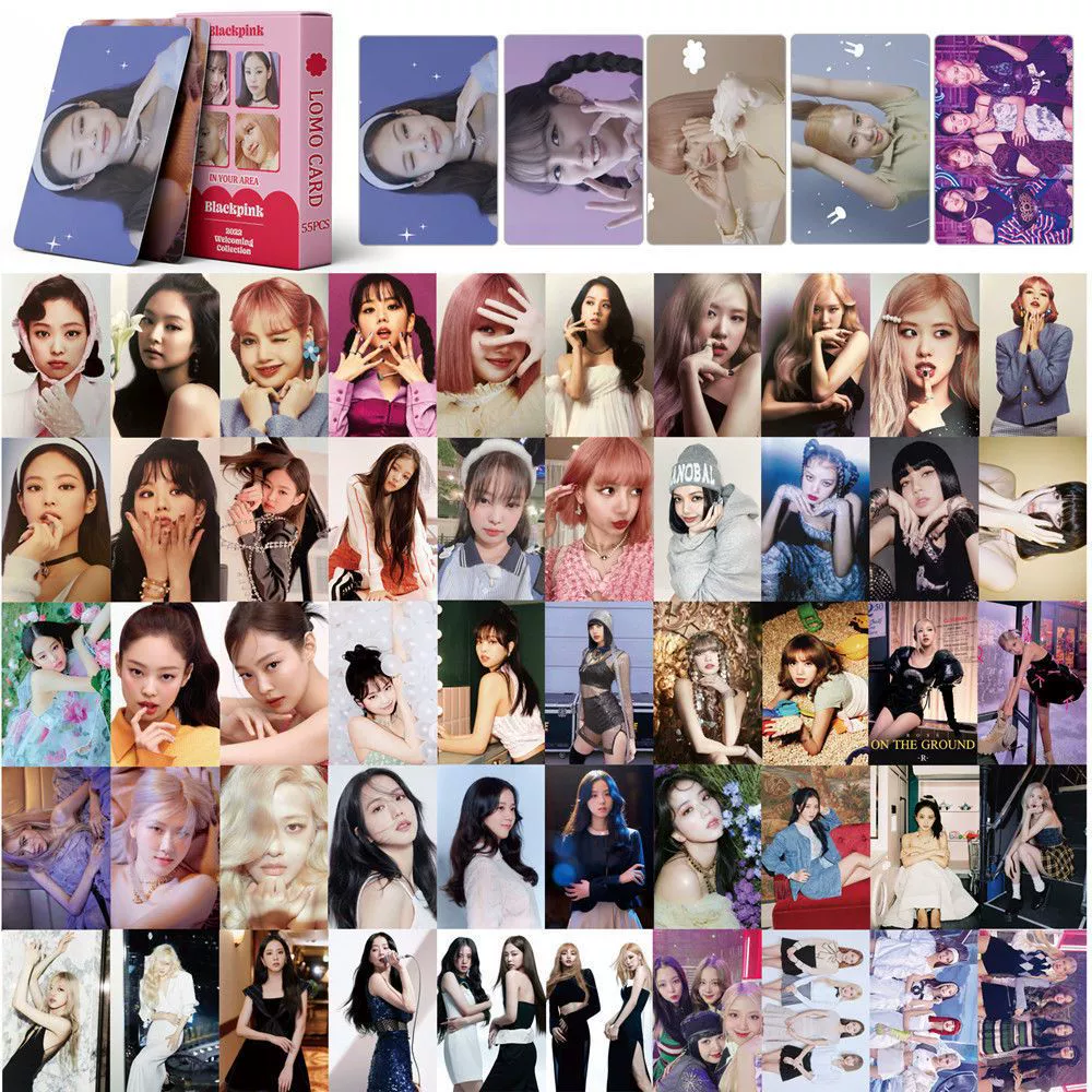 Подходит для новой обложки альбома Blackpink?small card поддерживающий вентилятор фан новый постер фото lisa Jin Zhixiu Pucai YOMO