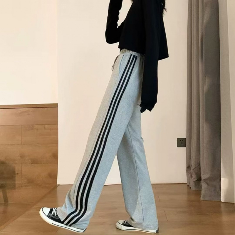 2025跨境欧码大码运动服套装男三条杠卫衣卫裤工服两件套工厂批发|undefined