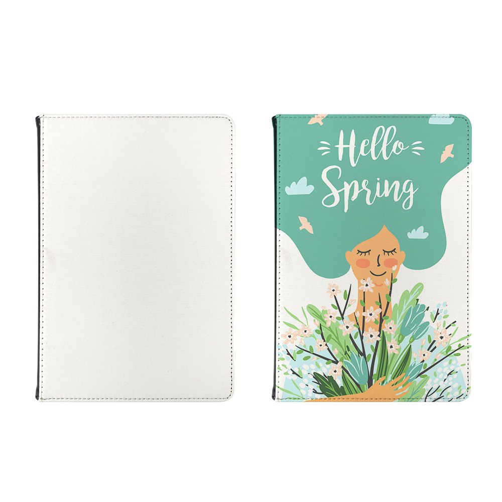 Cuero en blanco de sublimación caliente A5 cuaderno de escritorio de negocios cuaderno de trabajo de reunión cuaderno DLY material al por mayor