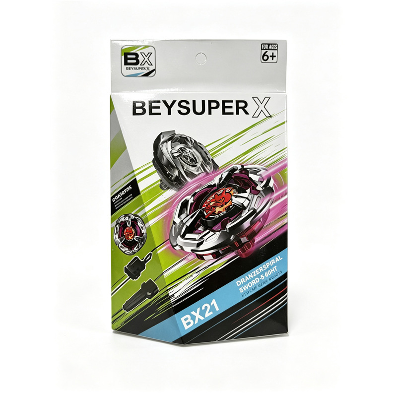 Juguetes giroscópicos de explosión de aleación generación de batalla BX serie de lanzadores de rotación de guerra de niños caja de regalo