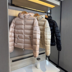 高版本高品质现货M家新款GLE*收腰短款女士羽绒服外套加厚保暖