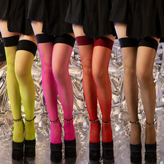 蕾絲長筒襪過膝花邊絲襪夏季超薄款高筒襪女黑色性感蕾絲硅膠防滑