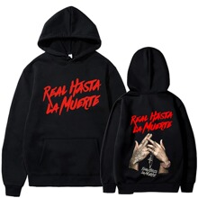 Rapper Anuel AA Printed Hoodies Men Woman Fashion Hoodie
