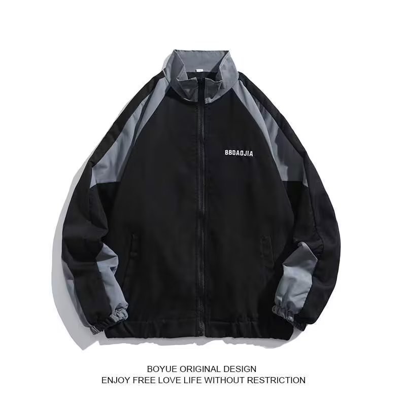 Japanese retro autumn demi-season jacket for leisure