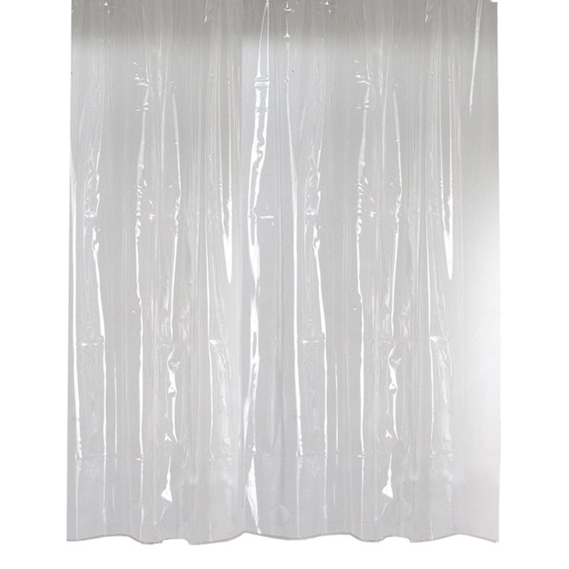 Cortina de ducha magnética transparente impermeable Cortina de ducha PEVA llanura engrosada cortina Hotel Cortina de ducha de color sólido con imán