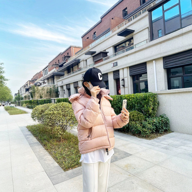Cross-border Moncler Maire women's Maya down jacket, ladies' Maya classic puffer jacket, pink short jacket Cross-border Moncler Maire women's Maya down jacket, ladies' Maya classic puffer jacket, pink short jacket