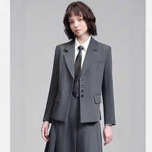 西装套装女2025新款职业气质高端秋冬季房地产售楼部经理工作服潮