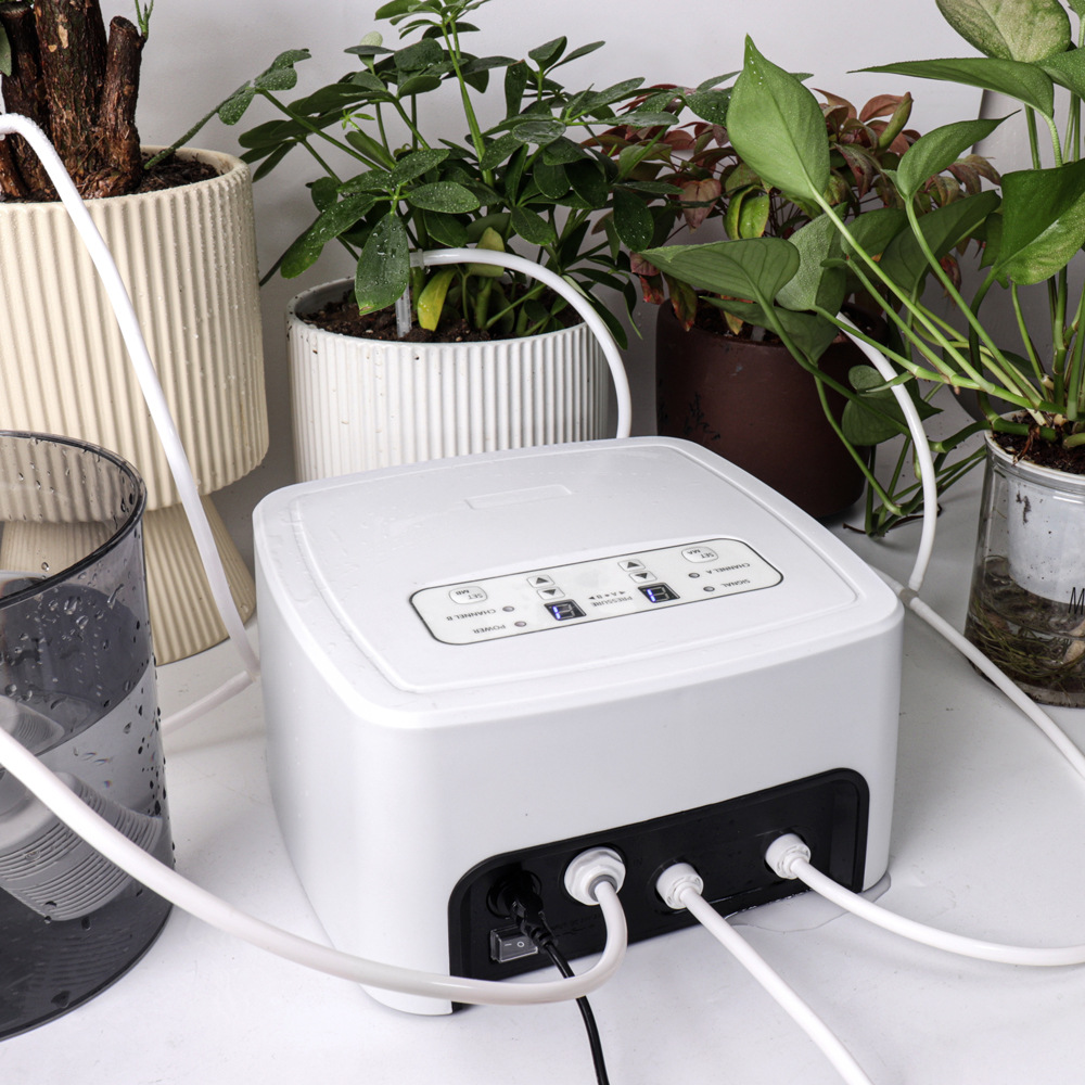 Dispositivo de riego automático de alta potencia WiFi versión de control remoto artefacto goteo riego verduras pulverización de presión ajustable