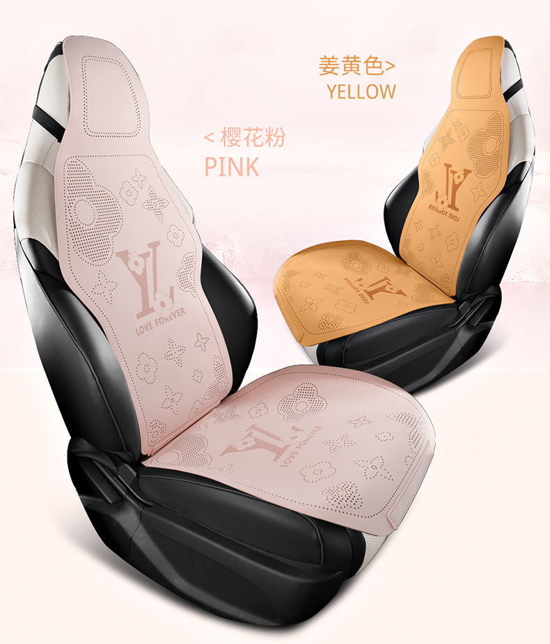 26 Types of Car-Specific Three-Piece Set of All-Season Suede Non-Slip Breathable Seat Covers for Driver, Passenger, and Rear Seats