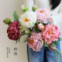 植物卷边仿真复古装饰花