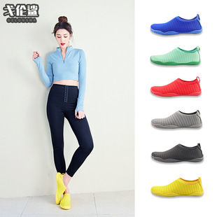 Goren Shark Fitness Yoga Men's and Women's Comprehensive Training Shoes Casual Soft Bottom Treadmill Shoes Non-slip Sports Jumping Shoes