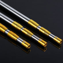 抄网杆伸缩杆不锈钢抄网竿大物抄网渔具伸缩式捞鱼抄网杆抄鱼网杆