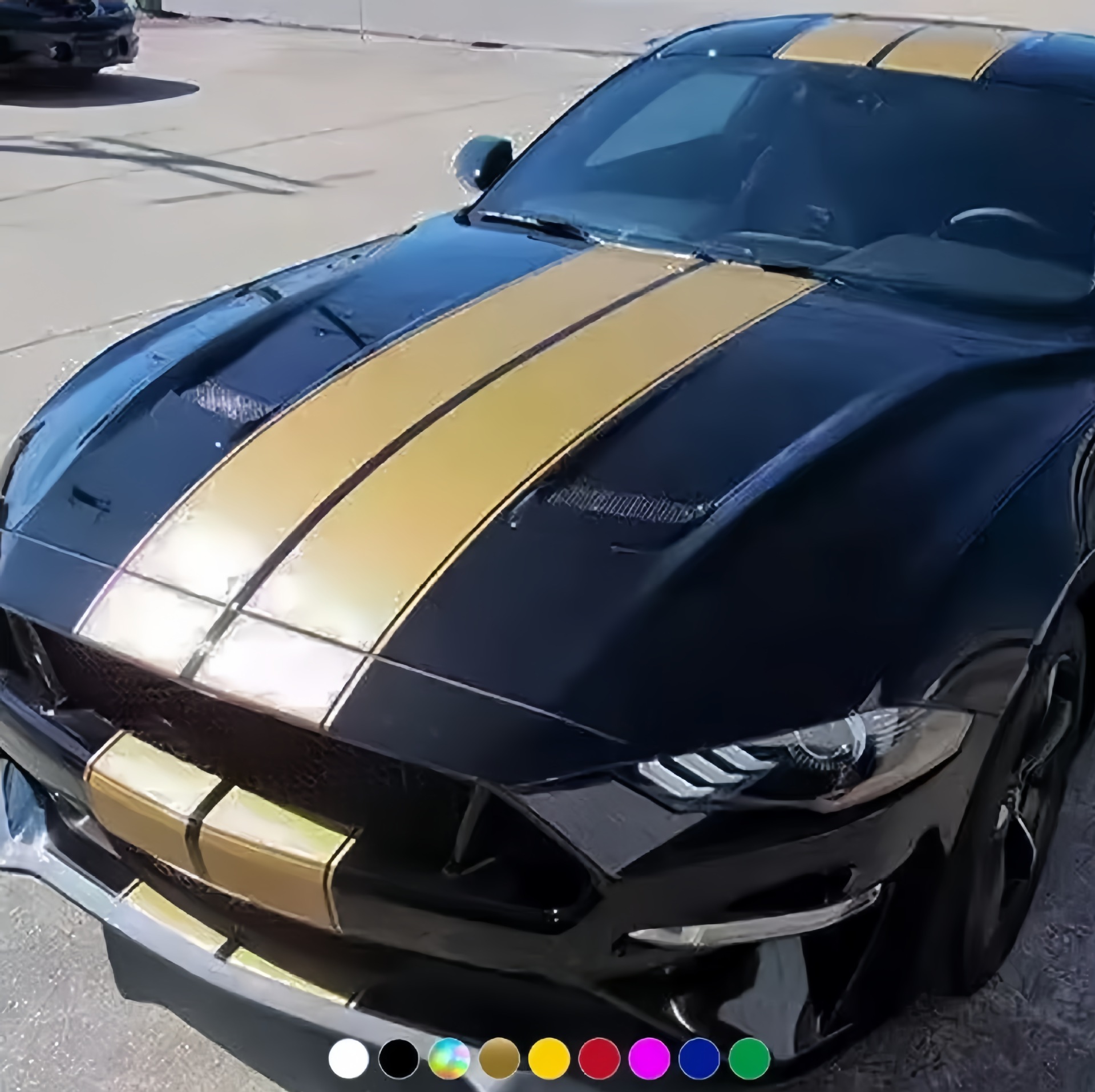 Hot Selling Sticker Full Vehicle Stripe Body Car Engine Hood Modification Decoration Pull Flower Decal_voghion.com