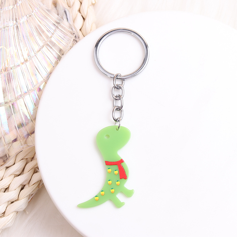 Simple Style Solid Color Stainless Steel Printing Keychain display picture 10