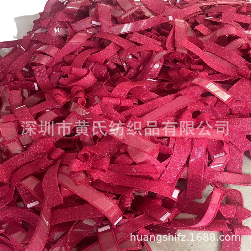 厂家批发纺织面料玩具手袋装饰裁剪车缝箱包圣诞绗缝蝴蝶结飘带