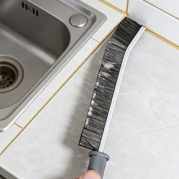 Long Crevice Brush for Cleaning Corners, Window Gaps, Grooves, Dust Removal, Tile Gaps, Multifunctional Brush, Bathroom Cleaning Brush