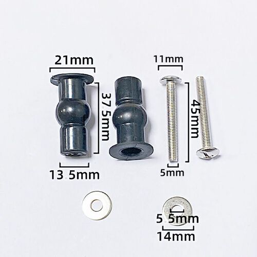Manufacturer direct sale toilet seat fixing screw rubber expansion screw toilet seat fixing bolt