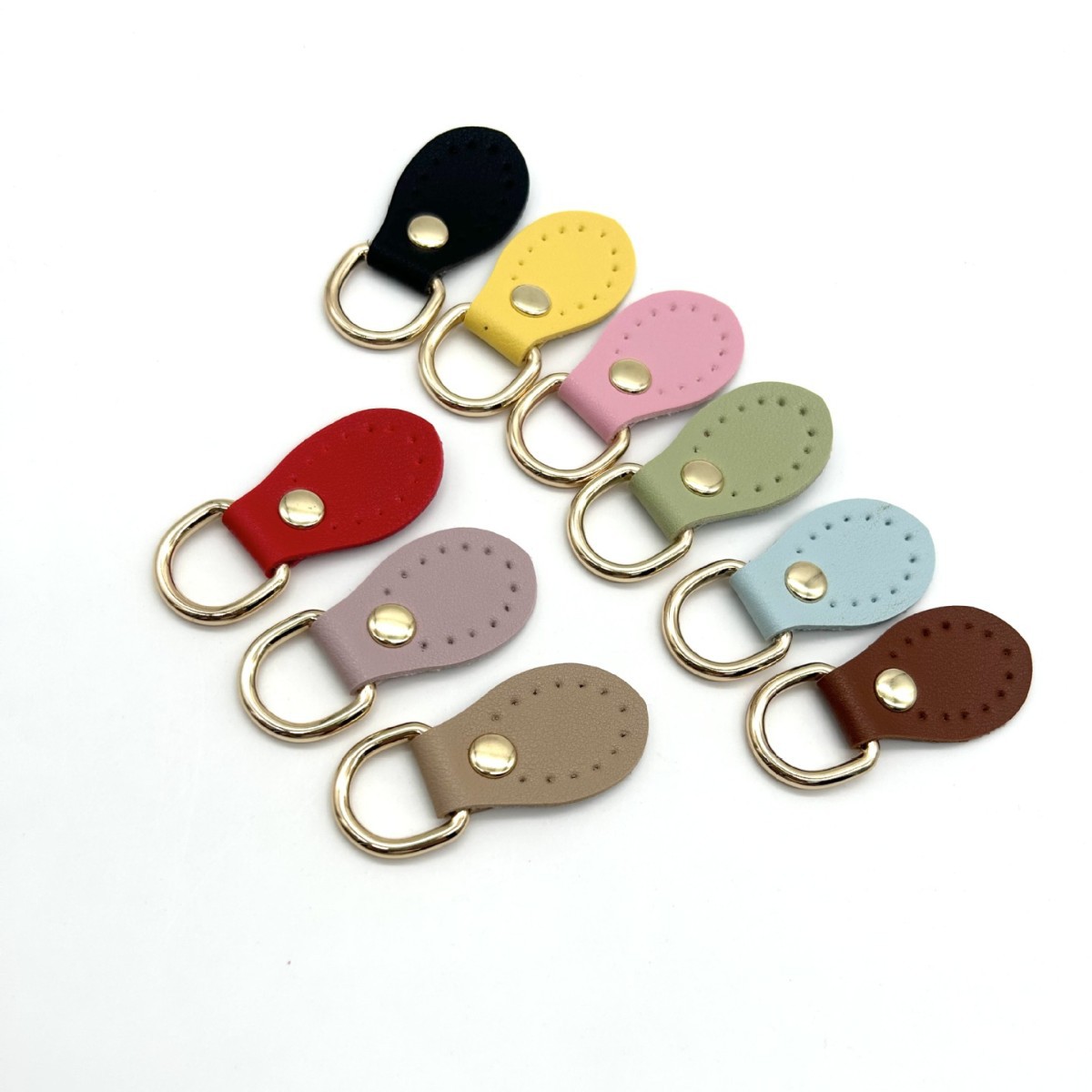 New Wholesale DIY Luggage Accessories, Paired Bag Straps with Buckles, Lanyards, Multi-Color Leather, Hand-Sewn Buckles