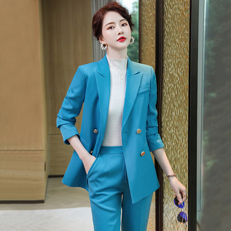 Women's white and red suit set, fashionable, elegant, unique, simple, new high-end professional blazer for ladies Women's white and red suit set, fashionable, elegant, unique, simple, new high-end professional blazer for ladies