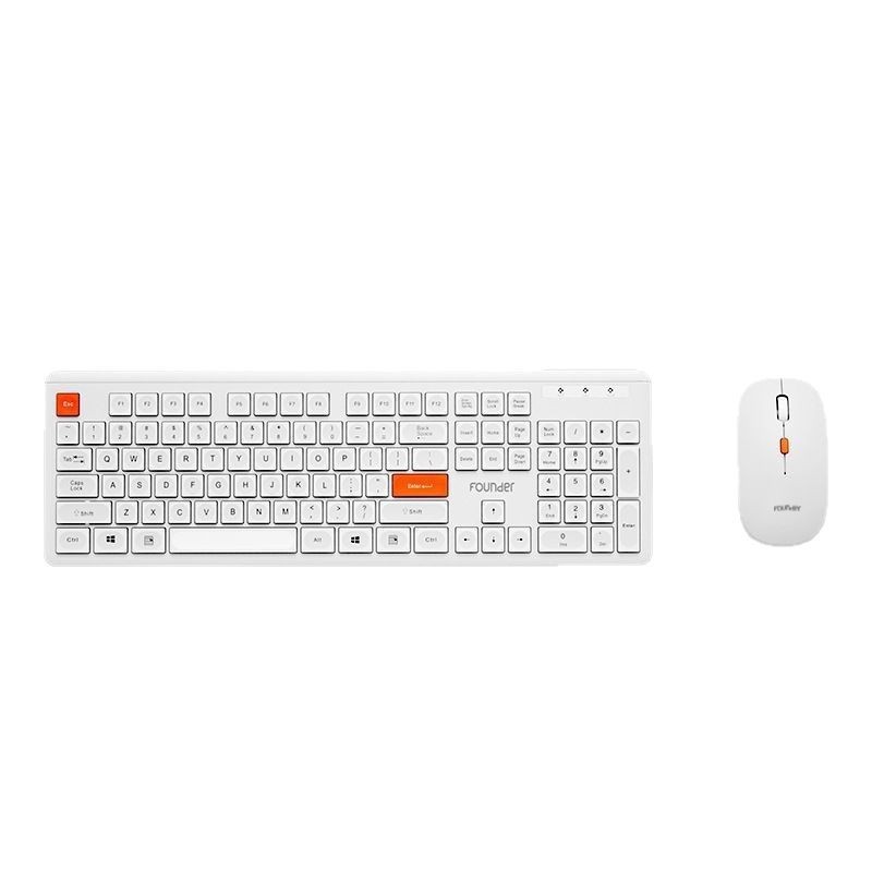 方正KN310無線有線キーボードマウスセット薄型無声オフィスビジネスデスクトップノートパソコン|undefined