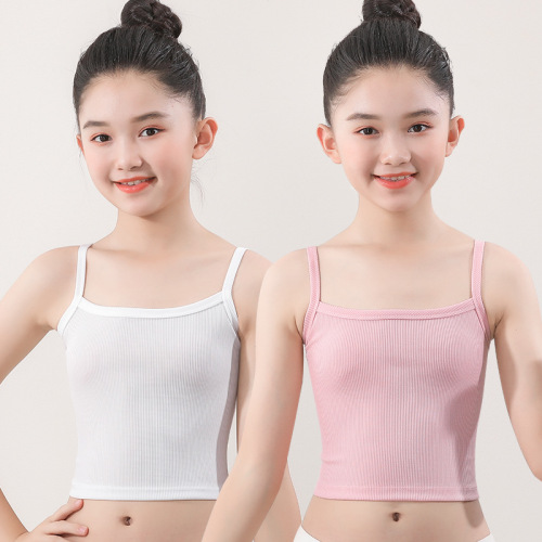 Development period small camisole Korean style girl underwear 12-16 years old adolescent girls junior high school and high school students
