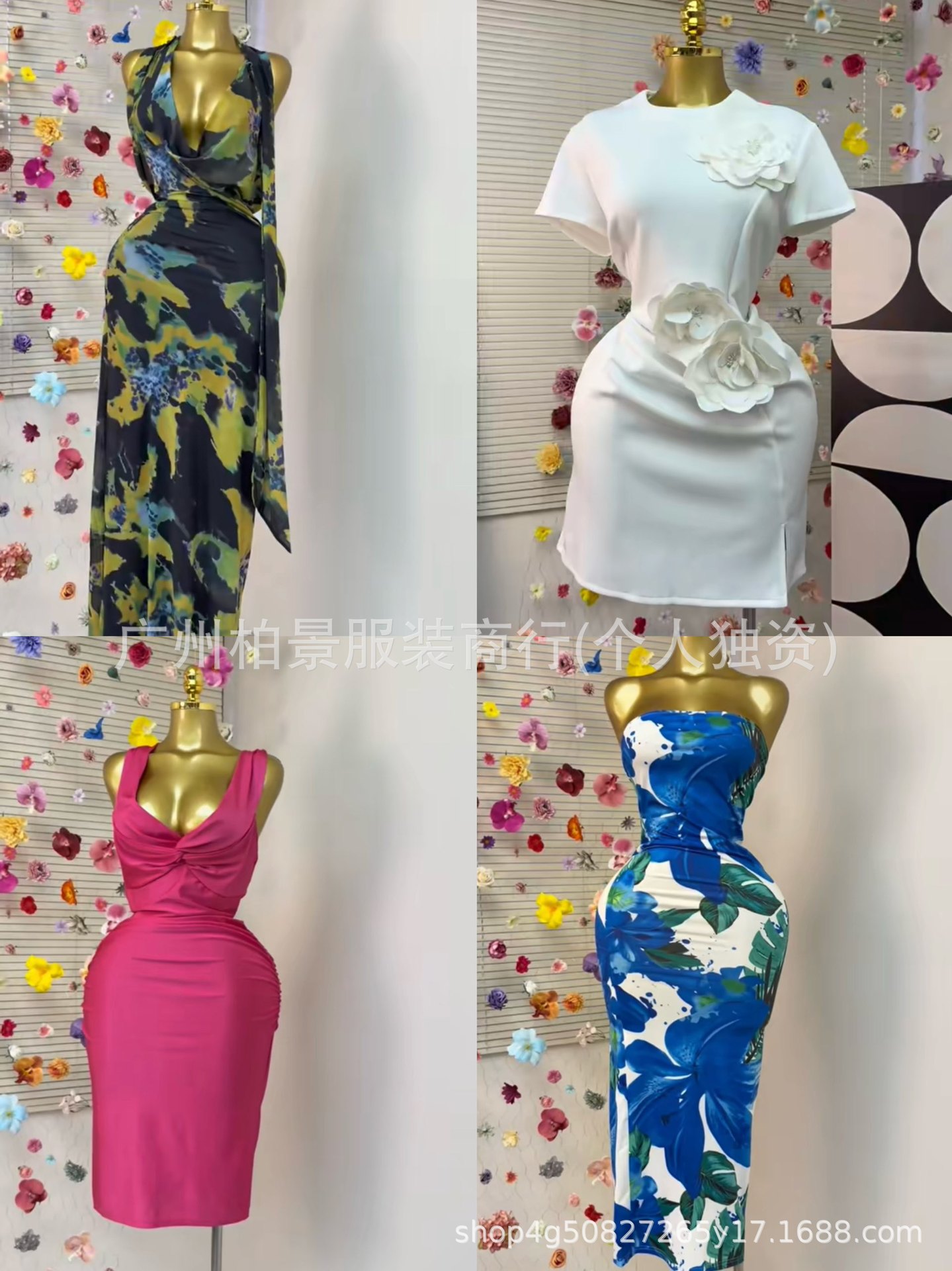sexy elegant brand summer evening dress