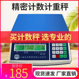 上海友声计数秤BS3000BH3kg30kg1g羽绒点数桌称工业电子台秤