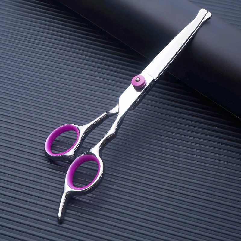 All steel integrated fish mouth-straight cut (pink screw powder ring)