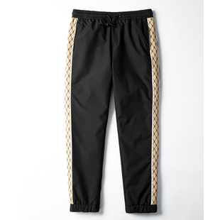 Men's and women's winter warm goose down pants wear cold-proof loose autumn and winter plus size leisure