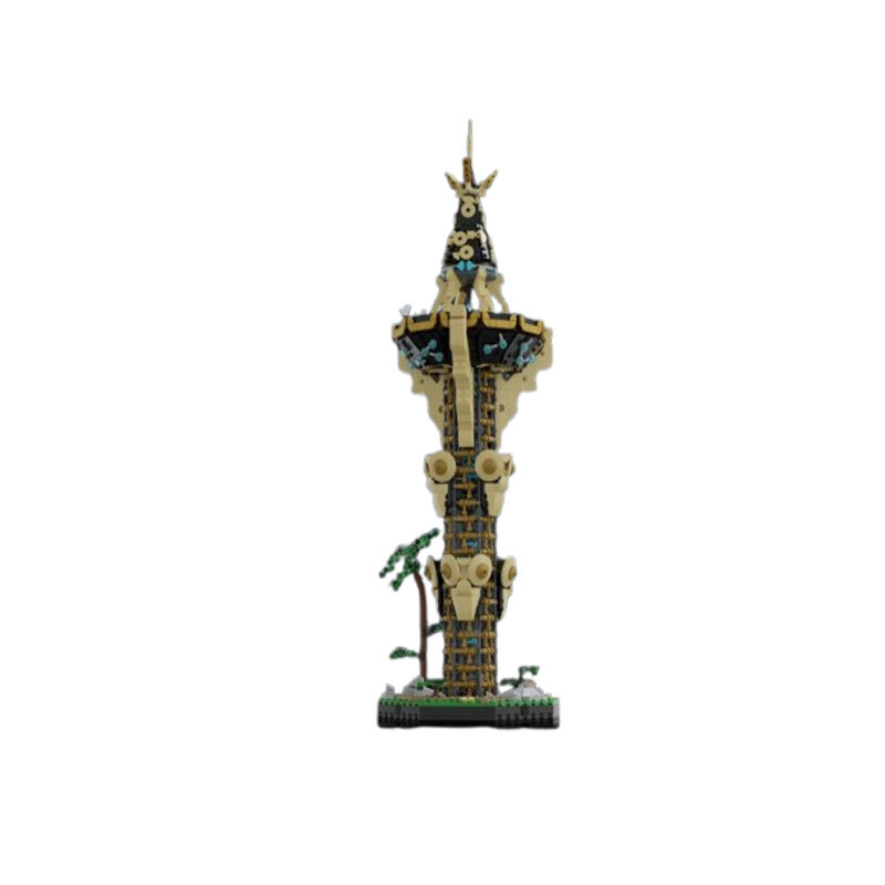 Zelda Tower Model Building Block Set Small Particle Decoration_voghion.com