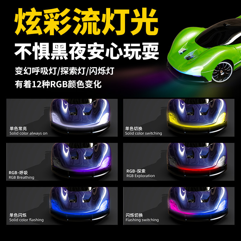 Cross-border RC cuatro tracciones de alta velocidad deriva control remoto coche de carreras de velocidad variable modelo de coche infantil juguete regalo