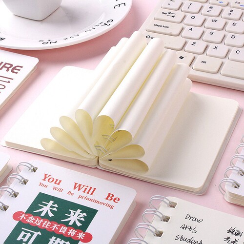 Small coil book Cartoon notebook child coil book cute super cute notebook primary school students A7 hand account notebook