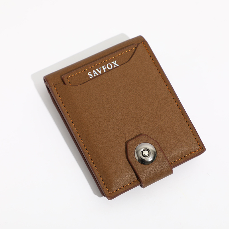 Men's Short Multi-Functional Document Bag, Export Wallet, Portable Storage, Practical Small Items, Trendy Men's Business Credit Card
