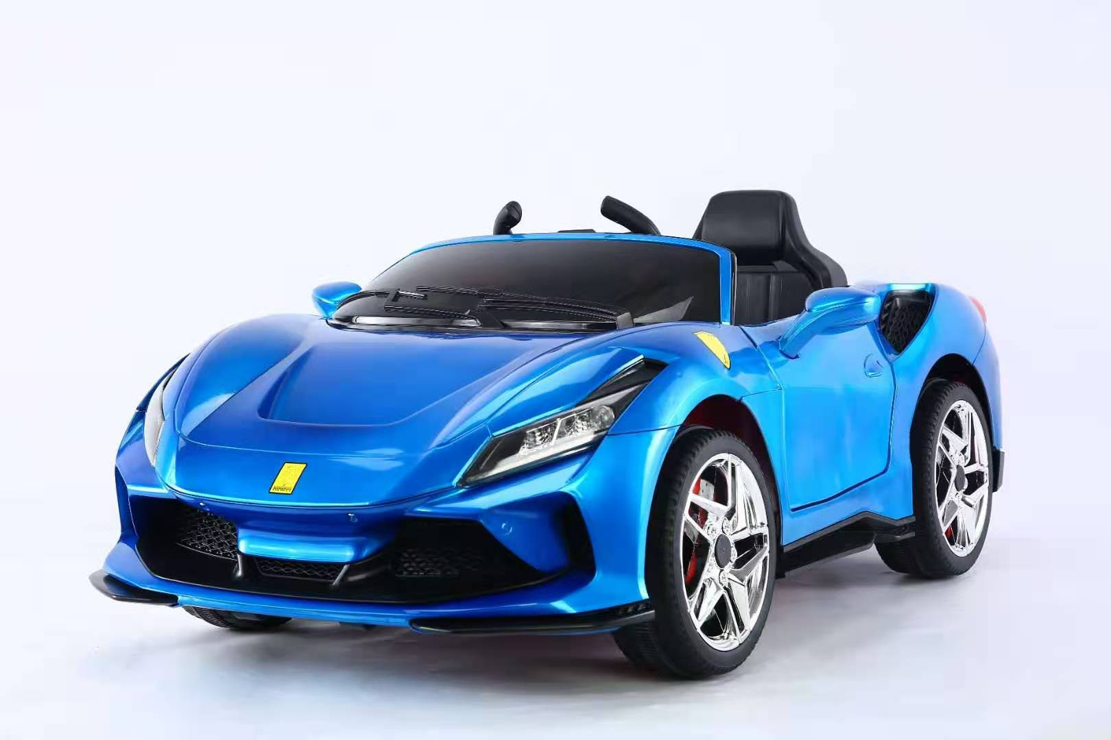 Nuevo coche eléctrico de los niños de cuatro ruedas portátil vehículo todoterreno coche de doble unidad de control remoto cochecito de bebé