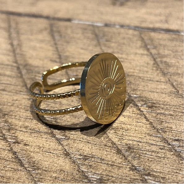 Hot selling Handjewelry Devil Evil Eye Round Personalized Fashion Women's Ring Simple_voghion.com