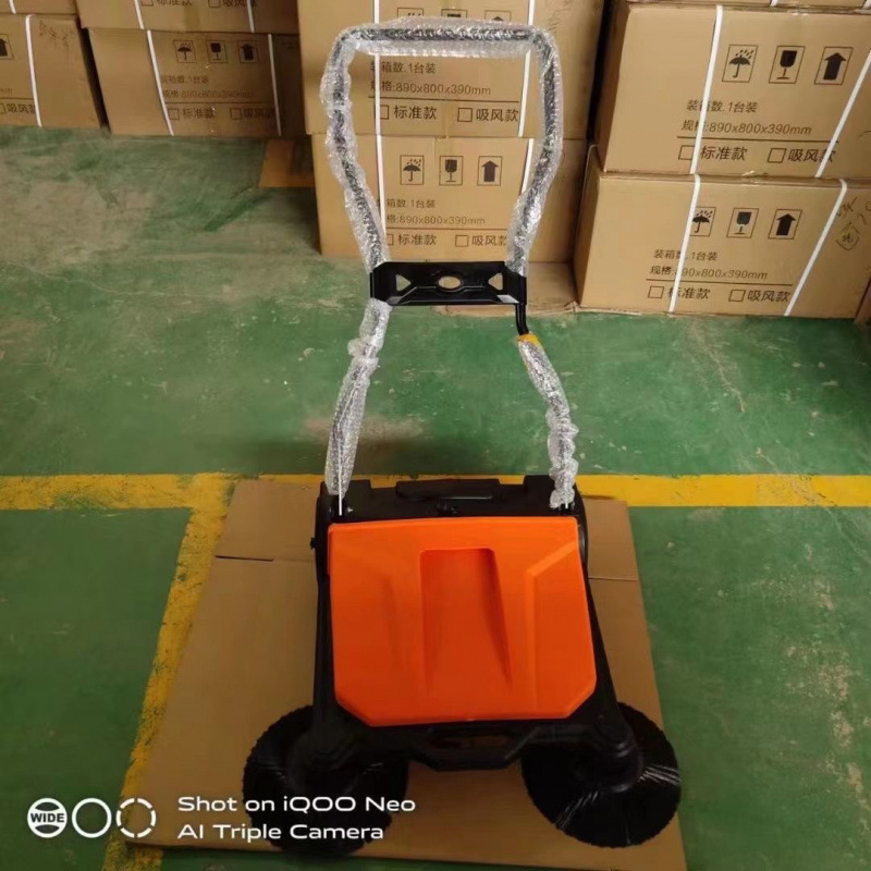 手推式扫地动力工业工厂养殖场扫地机粉尘鸡舍小过道专用清扫车