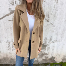 �羳�������Q�¿�Cardigan Jacket Casual Collar Loose ë�ؼٿ�