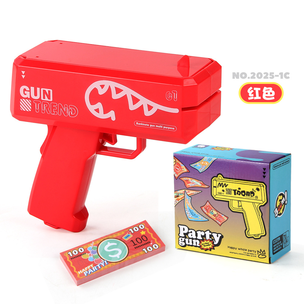 MoneyGun, pistolas de pulverización de dinero, dibujos animados, pistolas de pulverización de dinero, pistolas de juguetes, pistolas de billetes, pistolas de juguetes