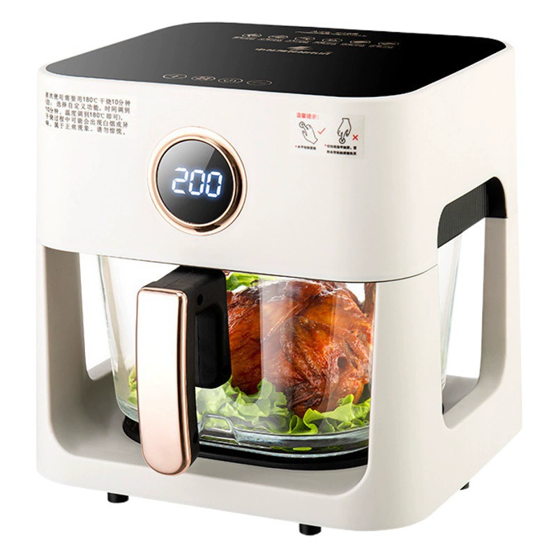 Новая визуальная аэрофритюрница для дома, многофункциональная умная машина для приготовления картофеля фри, полностью автоматическая электрическая фритюрница, подарок, оптовая продажа, дропшиппинг