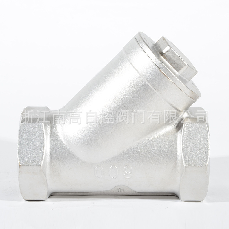 Y型过滤器丝扣GL11W-16P厂家批发304不锈钢主要清除管内中的介质