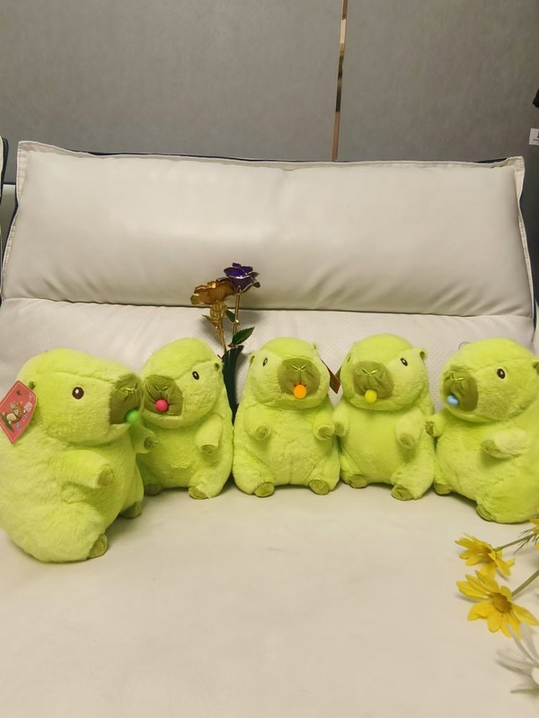 8inch グラブマシーン人形ぬいぐるみカピバラカピバラ 8 インチ人形人形結婚式投げフープギフト|undefined