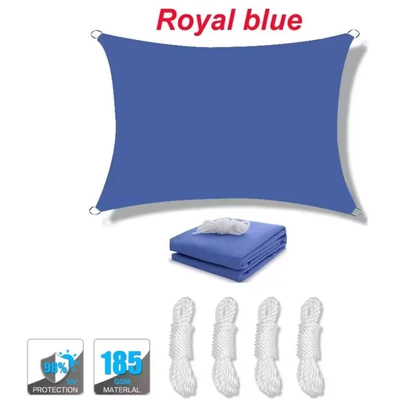 Avtomobil yan çətirləri — Sail, Outdoor Sunshade - royal-blue-2x2m