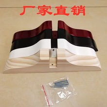 厂家直销跨境包邮实木屏风隔断底座屏风固定脚架拉直支架屏风底座