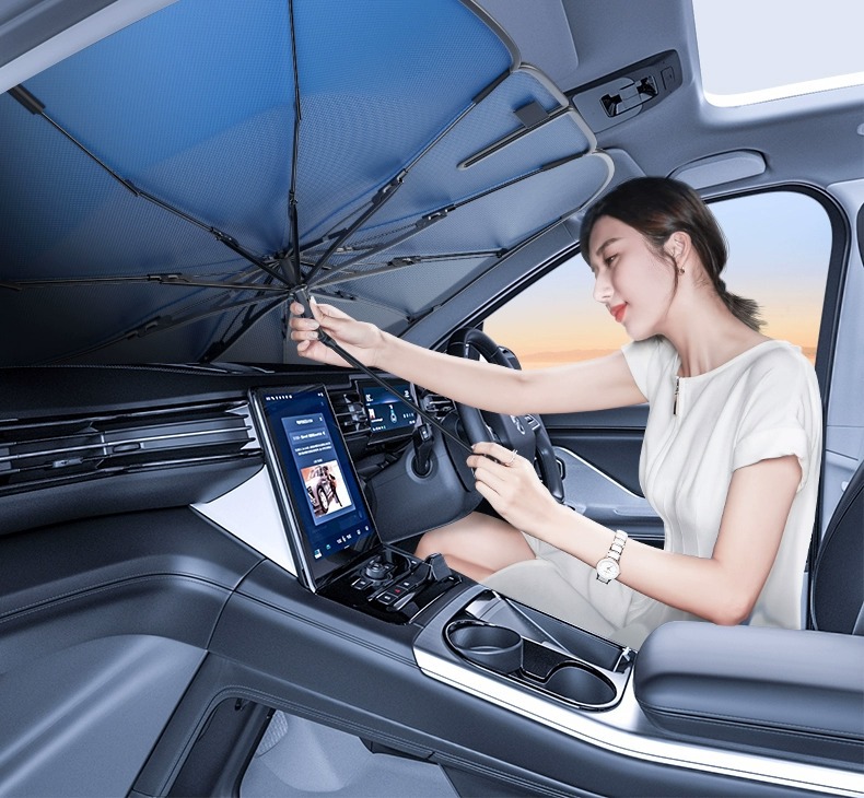 Car Sunshade Front Gear Car Elbow Sunshade Sun Protection Heat Insulation Board Car Sunshade Summer Car Sunshade