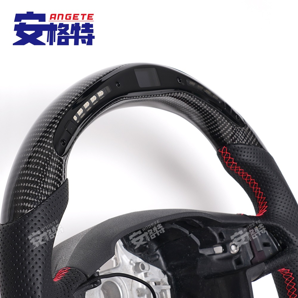 Suitable for 13-19 Seat/Leon/Ibiza/Led Smart Flat-Bottom Steering Wheel Car Steering Wheel
