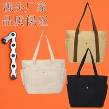 帆布女包2025新款手提袋单肩包大学生百搭手提包大容量通勤托特包