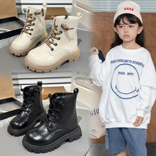 外贸儿童秋季新款女童软底马丁靴2025年韩版小女孩时尚公主靴短靴