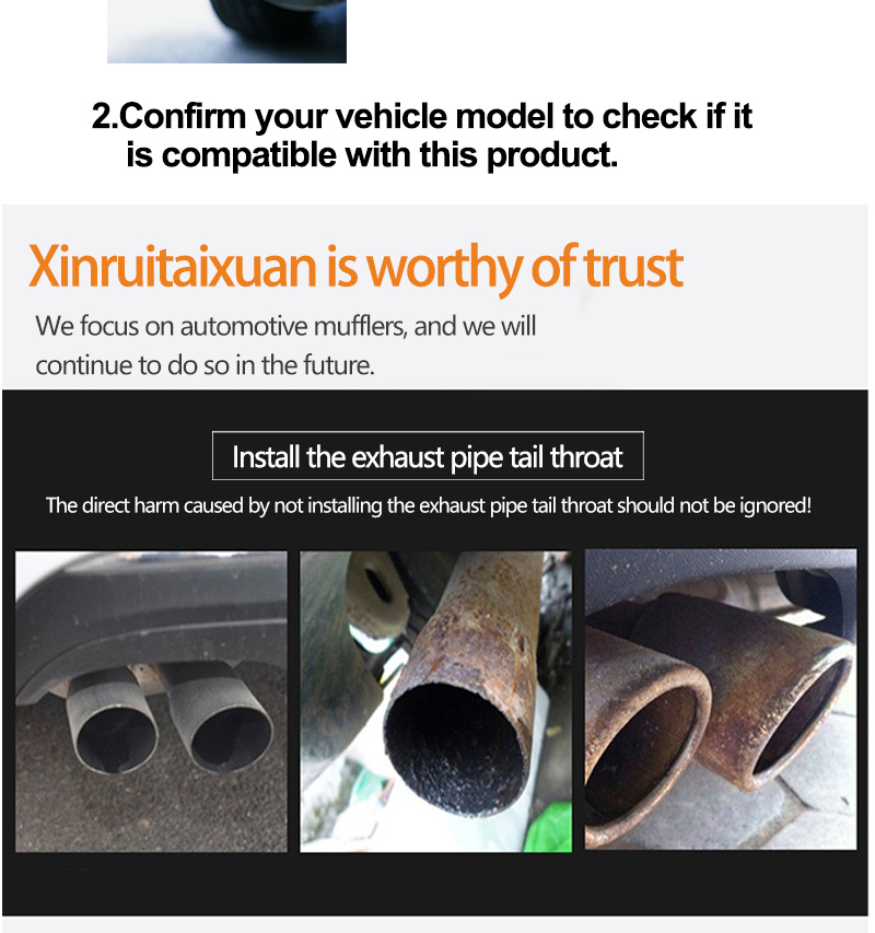Suitable for 20-22 Model Mazda 3 Next Generation Axela Tailpipe Modification Exhaust Pipe Carbon Fiber Tailpipe