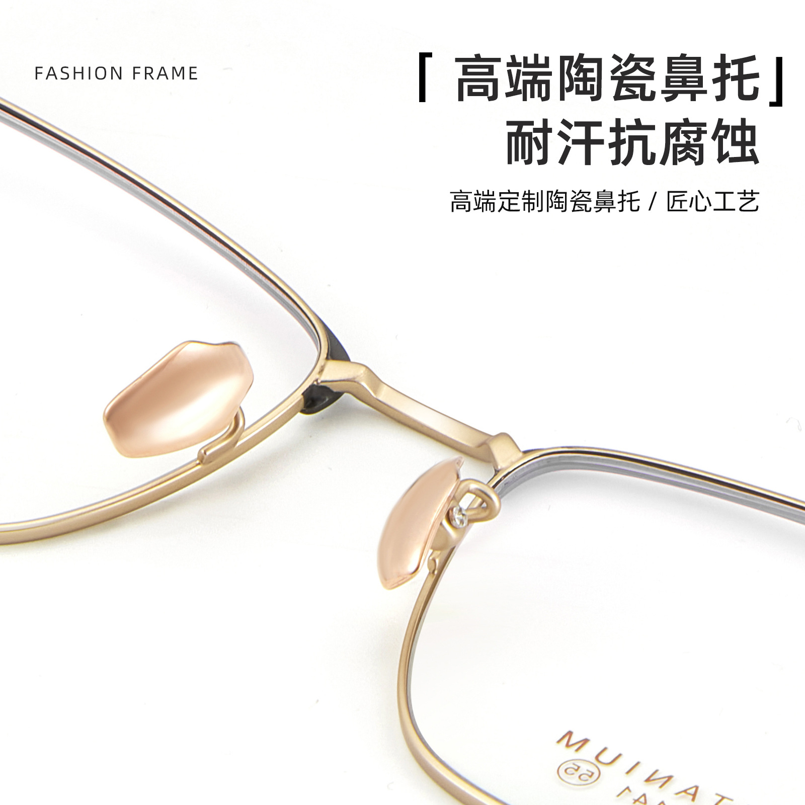 Sven Business Commuter Men's Pure Titanium Gafas Marco Flexible IP Las piernas de titanio no se pueden sujetar para la cara con gafas Danyang Lote