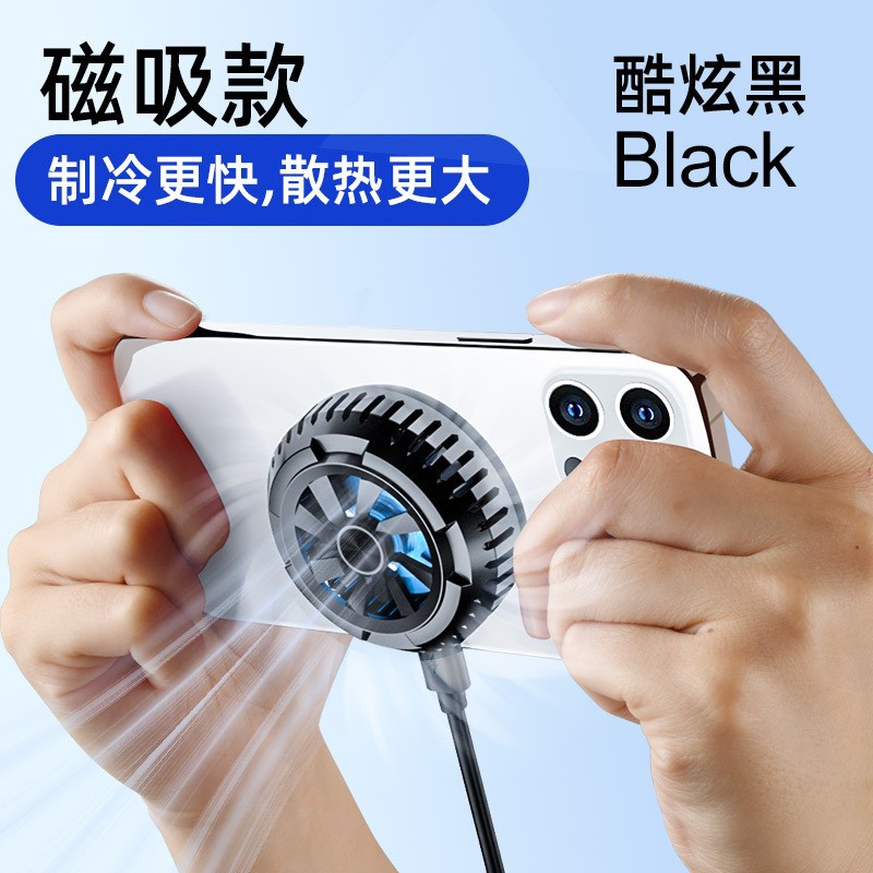 X6 자기 반도체 히트 싱크-블랙